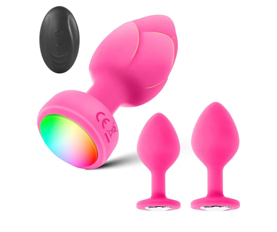 💎 LED Butt Plug Set