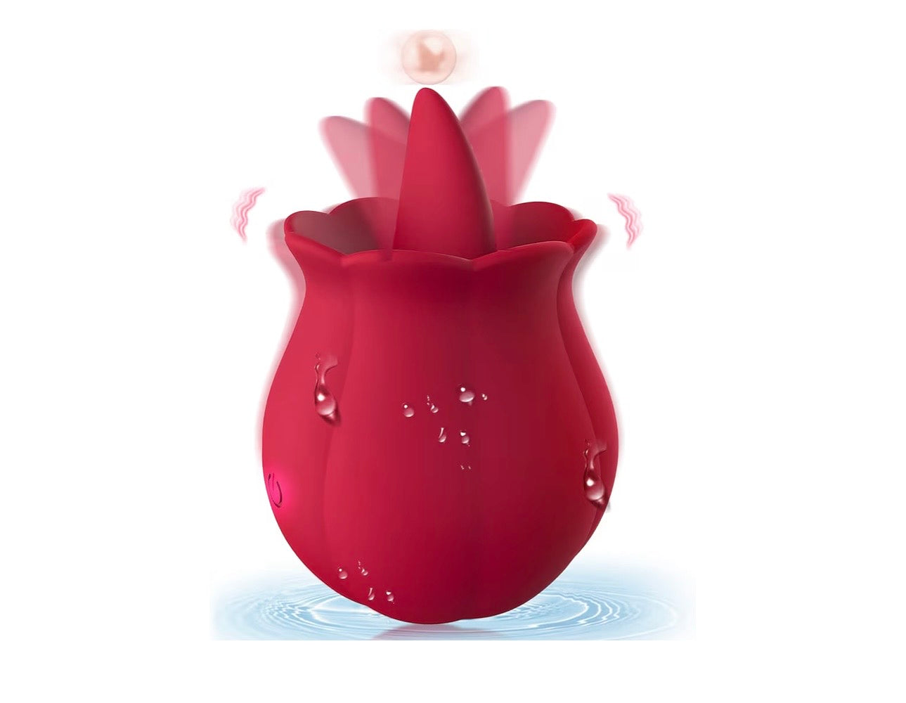 👅 Rose Vibrator with Tongue